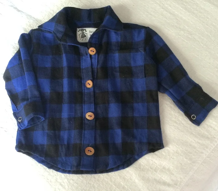 lil' man flannel