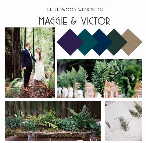 the redwood wedding of maggie and victor