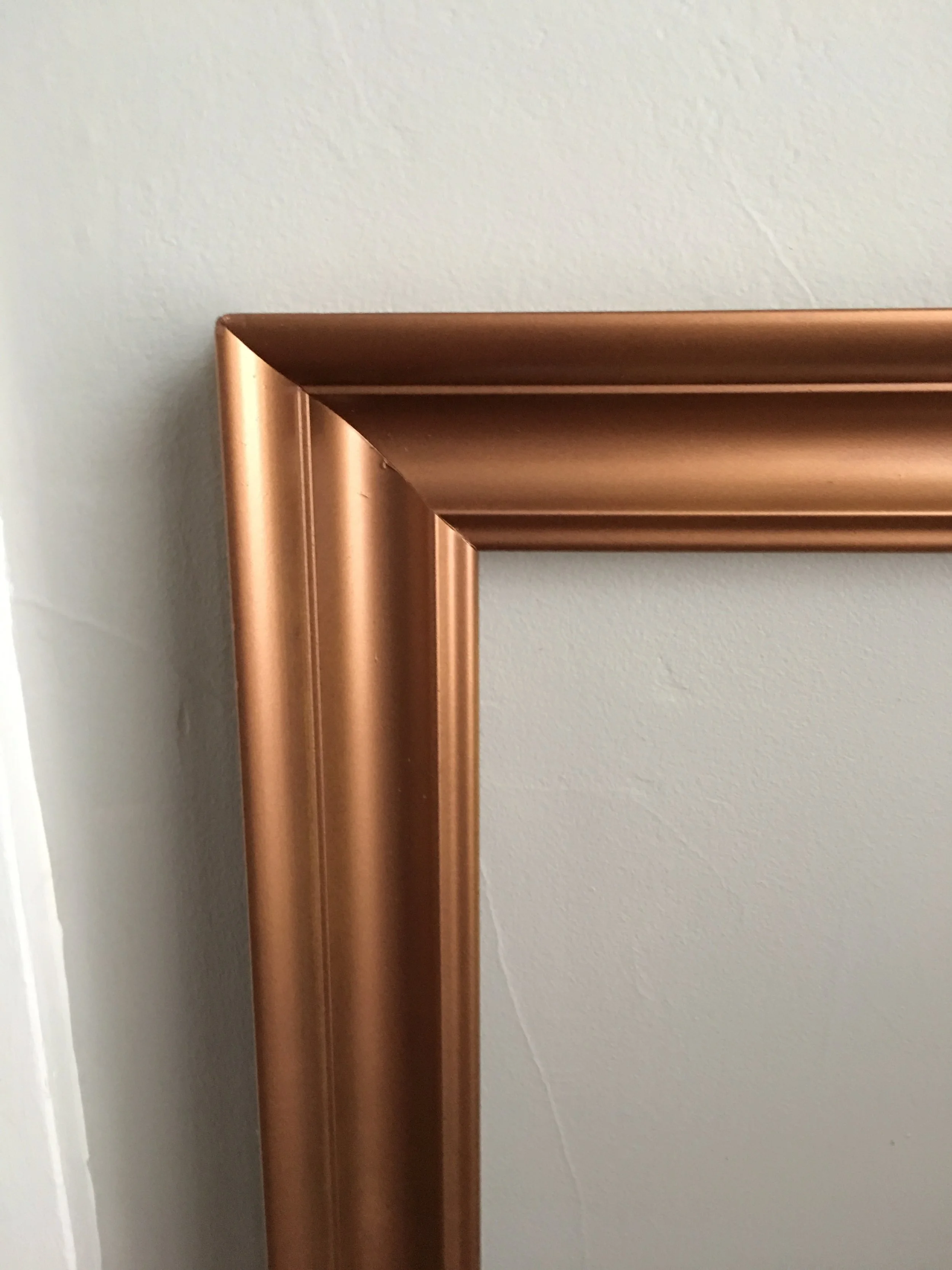 copper spray paint makes everything classy af