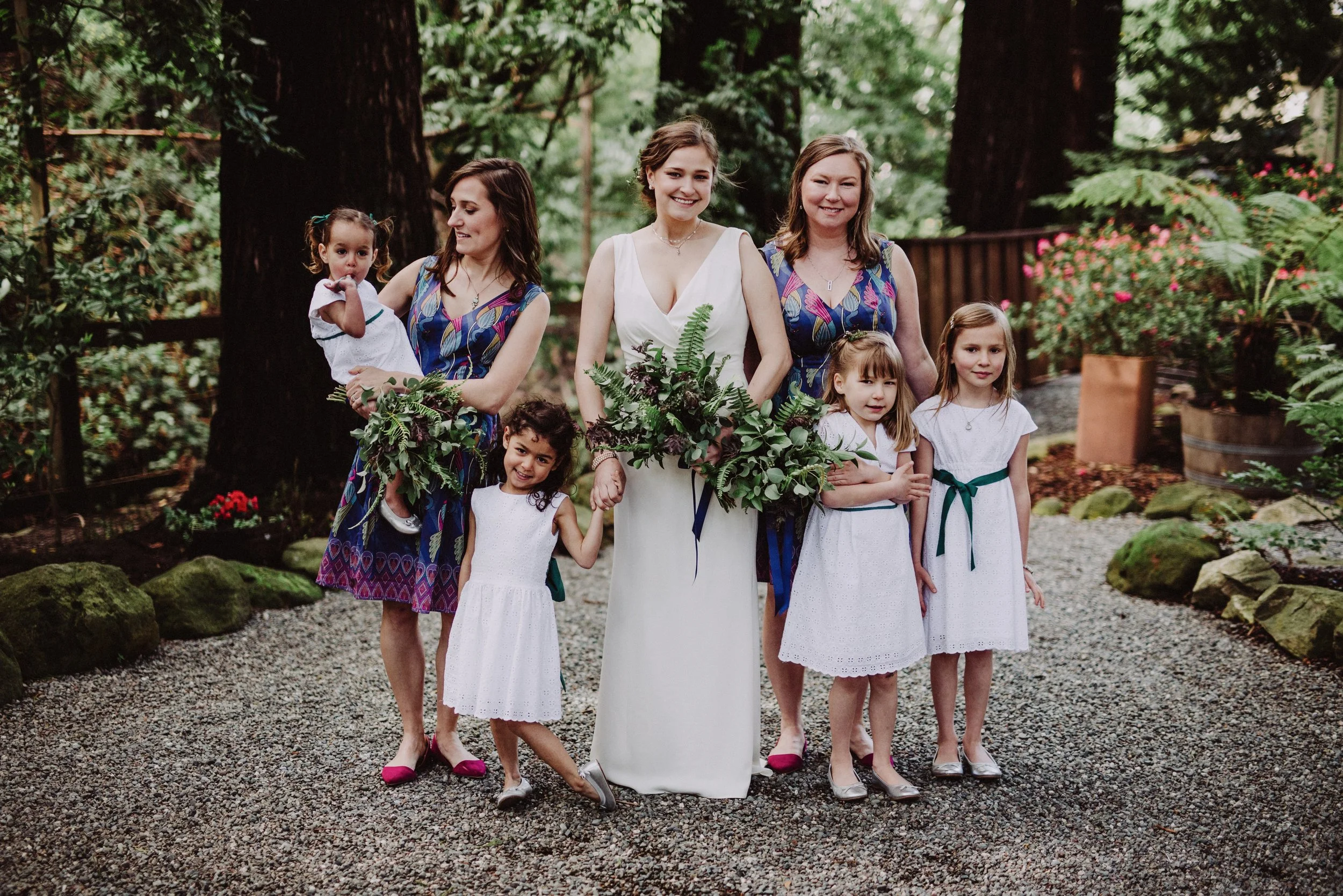  neela's dress, maya's dress, etta's dress, and  nora's dress  