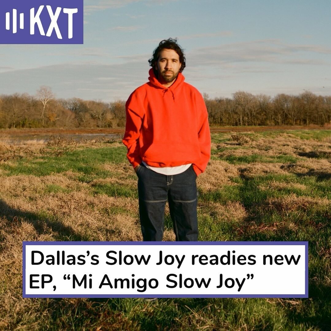 Last week, @slowjoyslowjoy announced that his new EP &lsquo;Mi Amigo Slow Joy&rsquo; will be released on June 7th via @mick__music! Read all about it and check out the lyric video for new single &ldquo;Pulling Teeth&rdquo; via @kxtradio at the link i