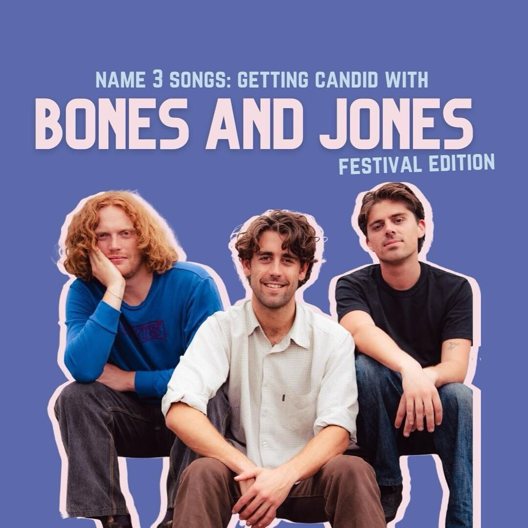 While at SXSW last month, @bonesandjoness spoke to @name3songs about their impression of Austin as native Australians, how they formed as a band, and more! Listen to/read the full interview at the link in bio🔗