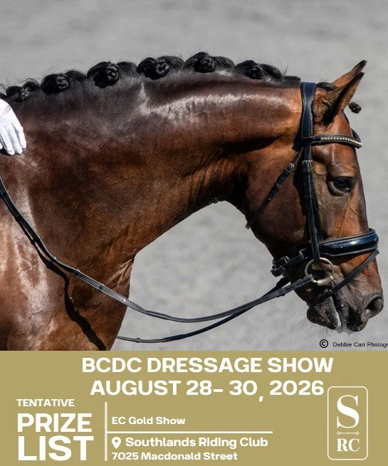 BCDC Dressage GOLD Show