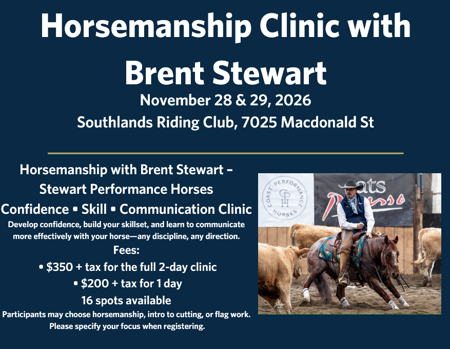 Brent Stewart Horsemanship Clinic