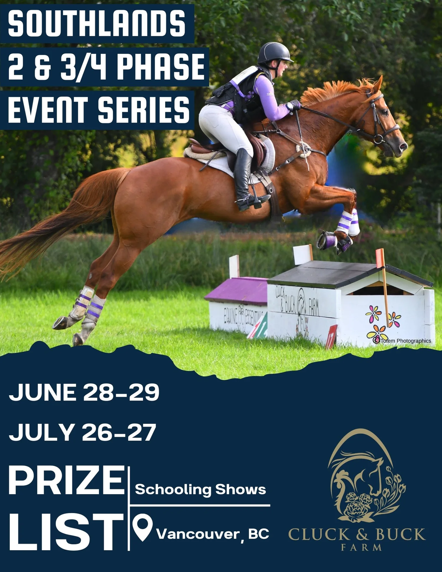 Southands 2 & 3/4 Phase Event Series — SOUTHLANDS RIDING CLUB