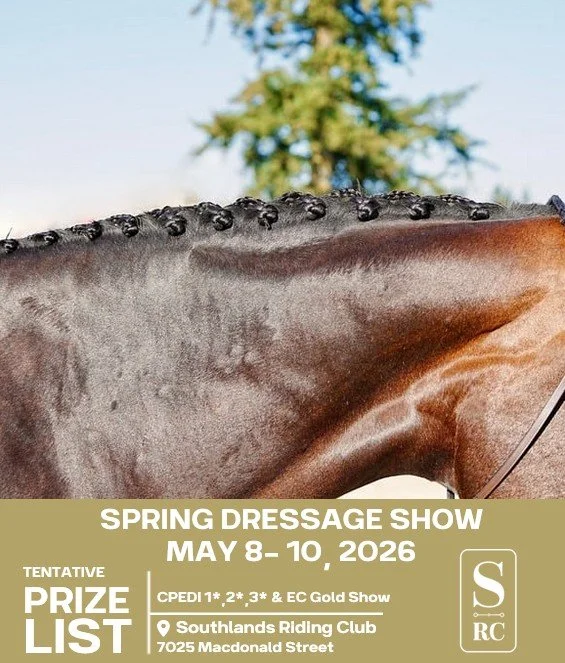 Spring Dressage GOLD Show CPEDI