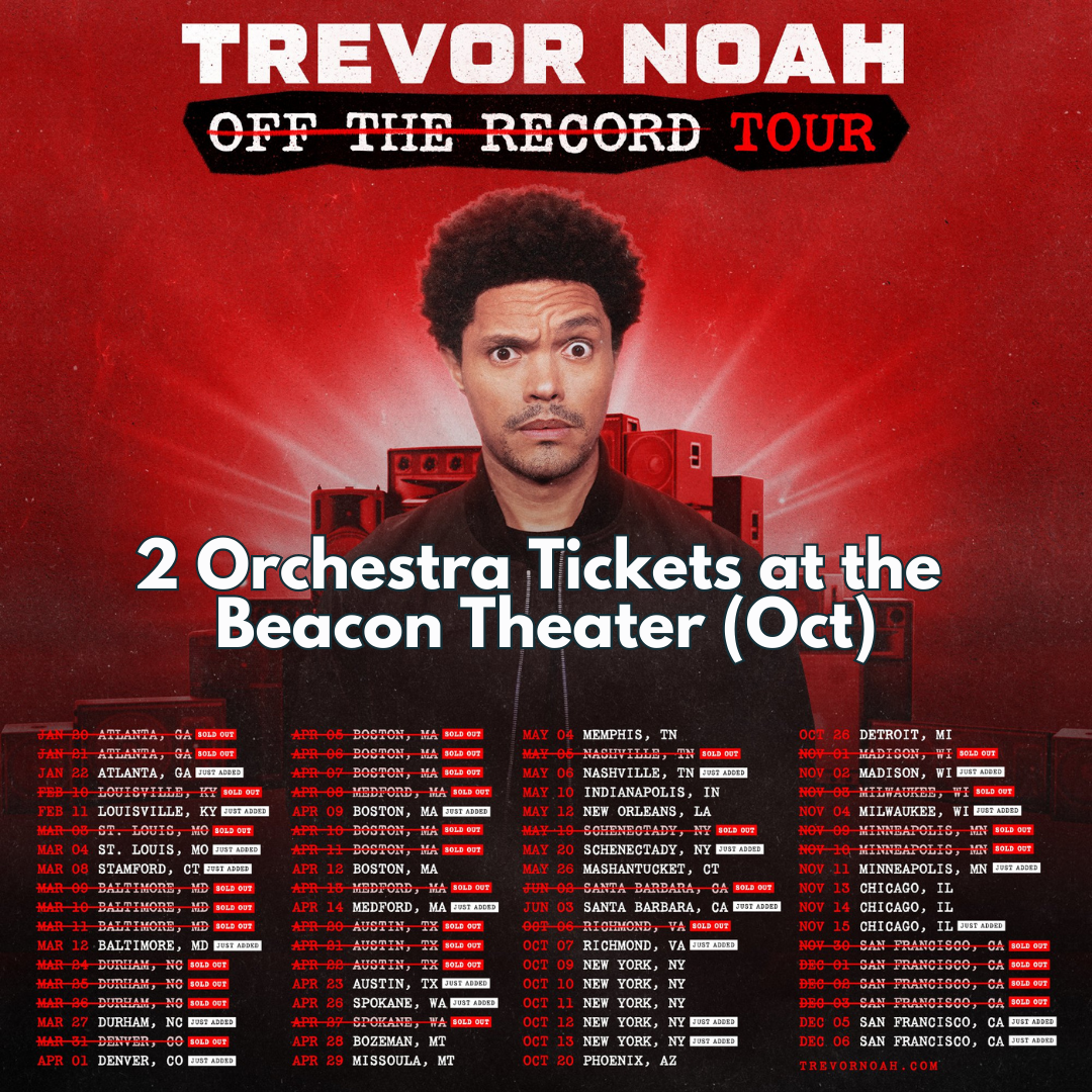 Trevor Noah "Off The Record" Tour (Copy)