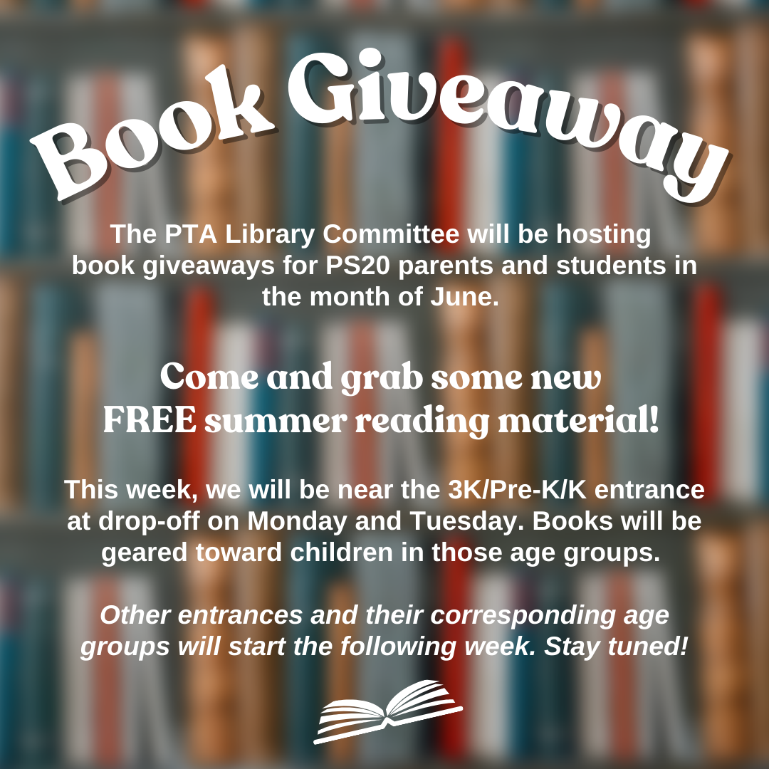 Pta Library PS 20 The Clinton Hill School — PTA Events