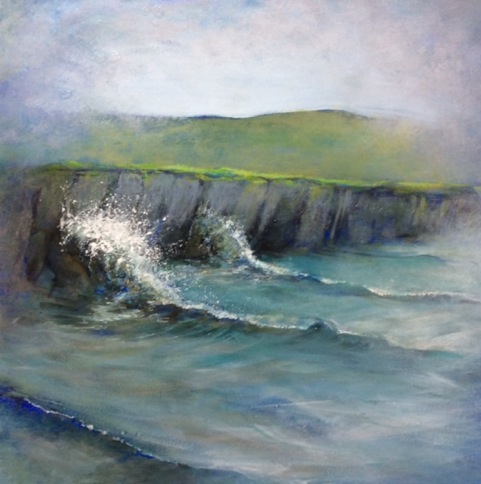 High Tide, Rolling in, Cow Strand.jpeg