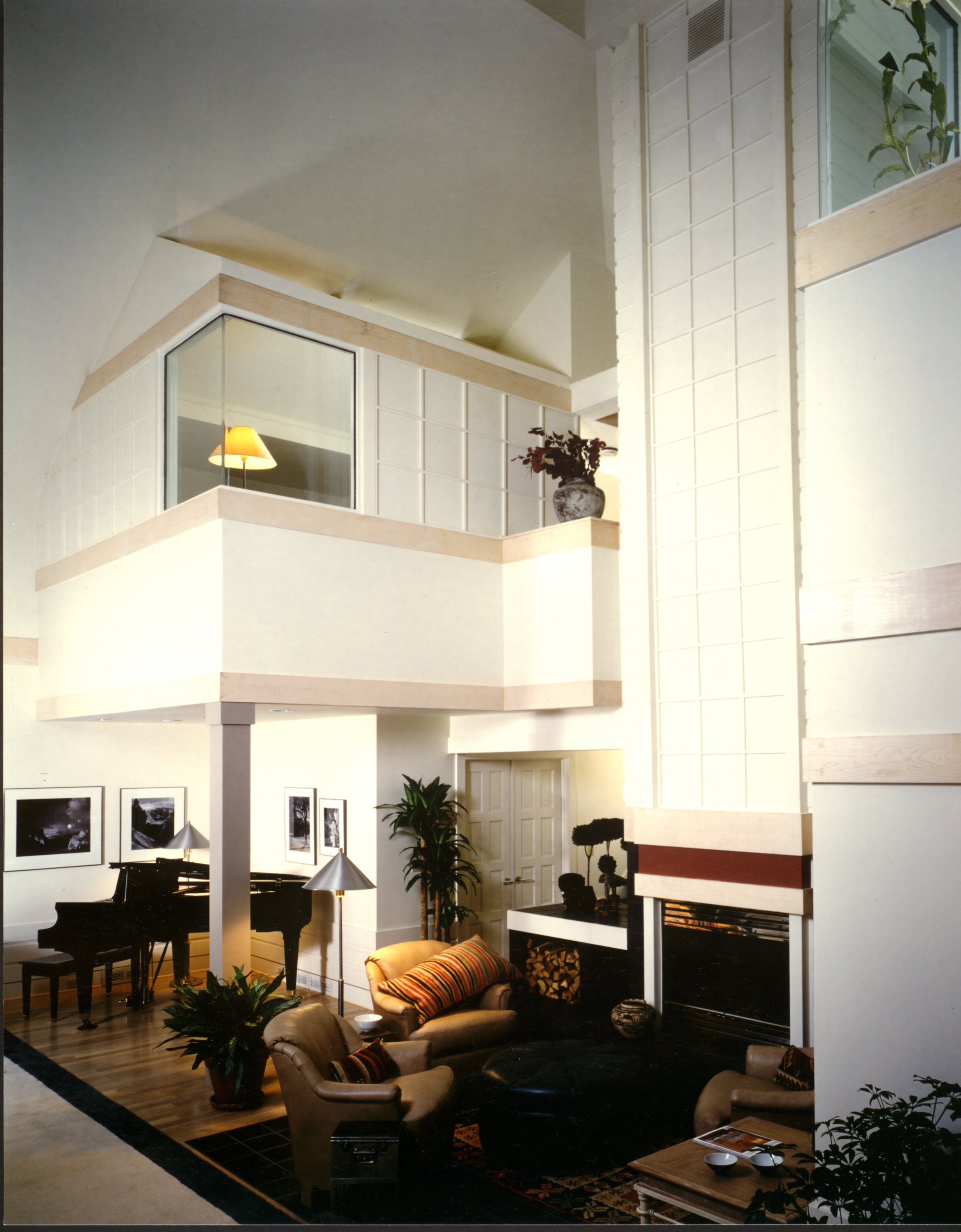 Interior Wood Banding & Strong Geometric Designs