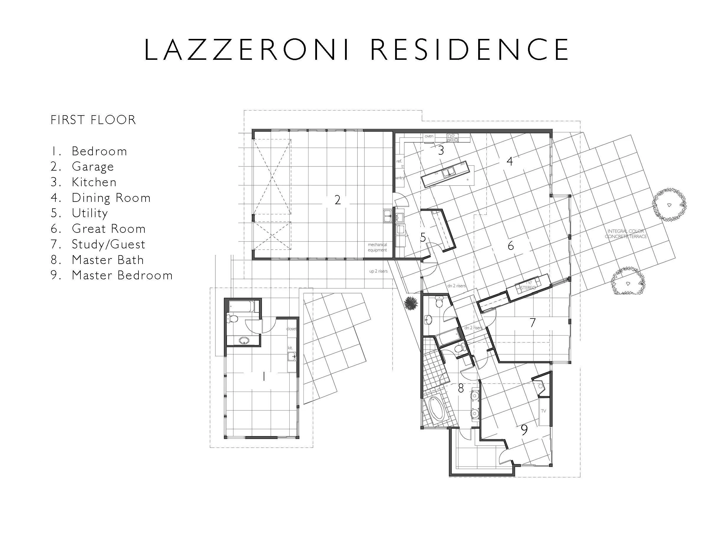 Partial Open Concept to Integrate Indoors & Outdoors