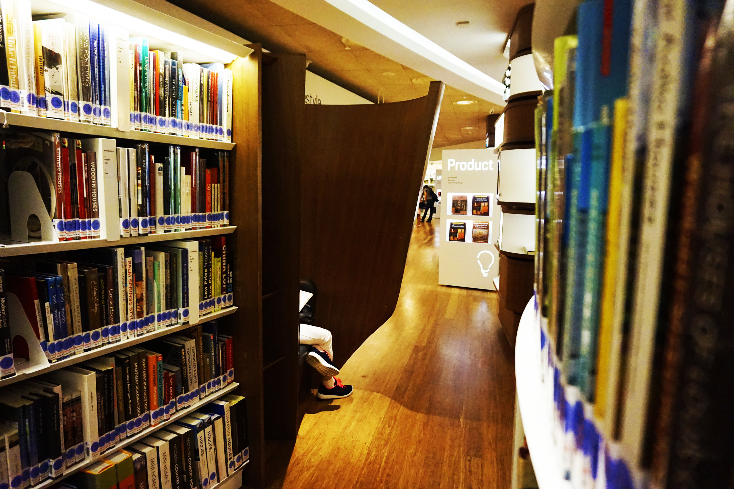 Ated quiet library