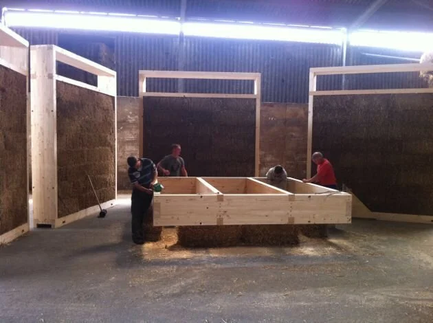 Panel construction at ModCel in England