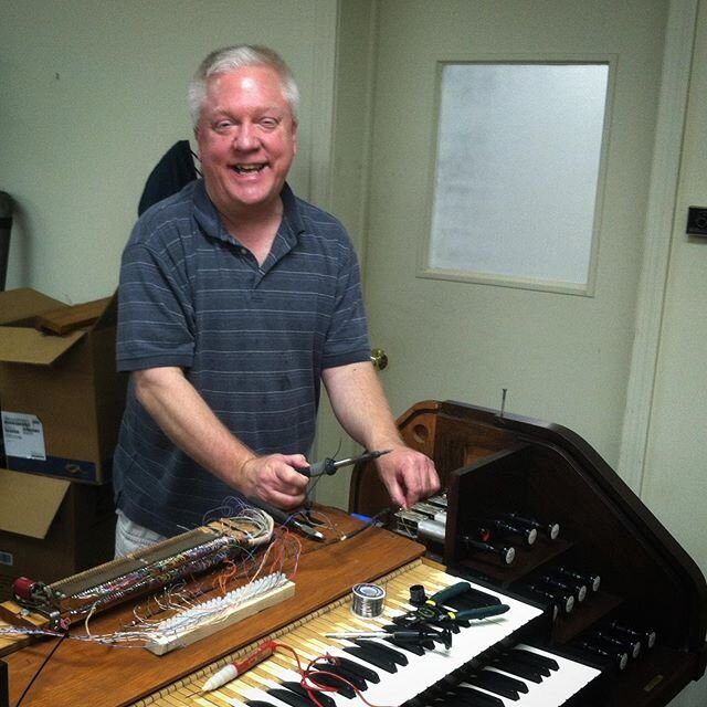 My very dear friend Jerry Bronko passed away today after a brave fight with pancreatic cancer. I met Jerry 35 years ago this month, and we became great friends over the years. He was my assistant in the pipe organ business from 1992 until his illness
