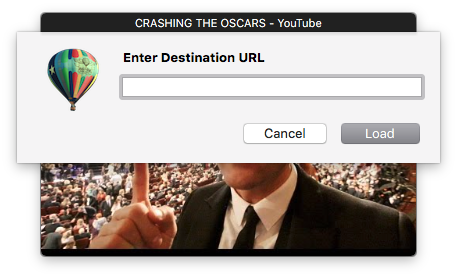 This box is the only way to load content in.