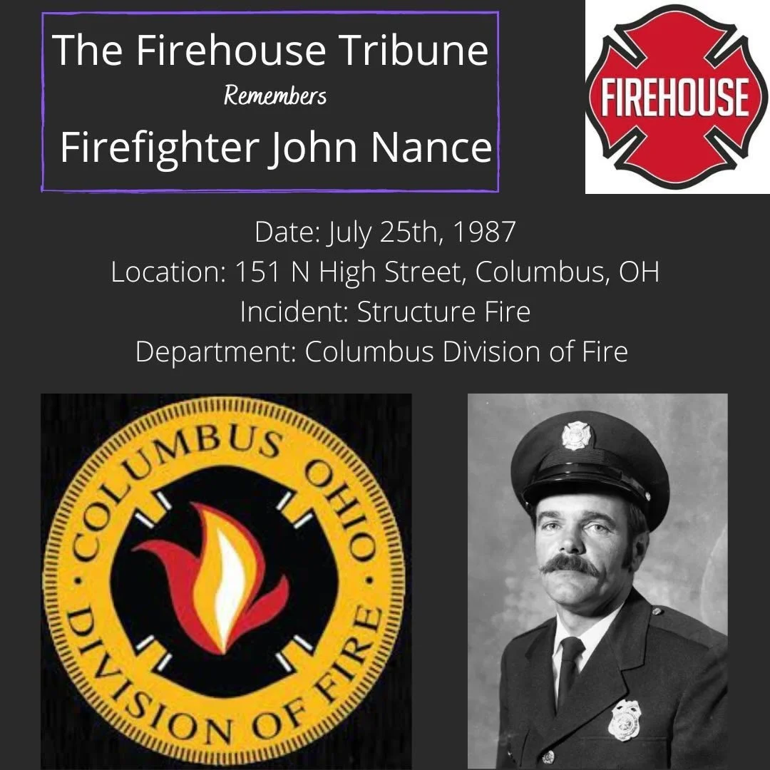 Remembering Firefighter John Nance