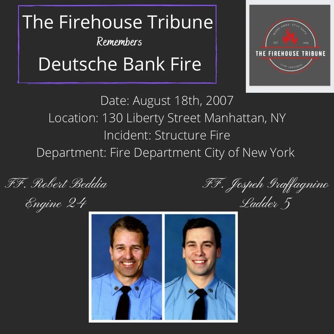 Remembering the Deutsche Bank Fire