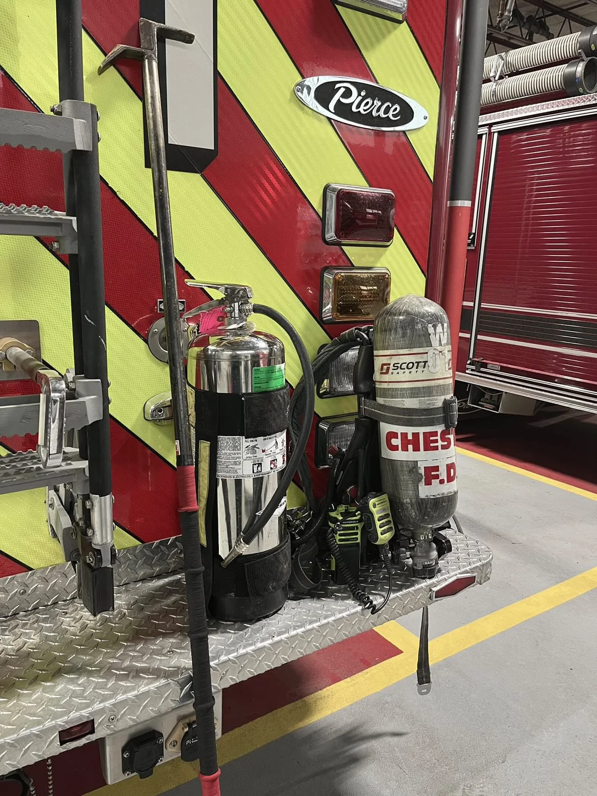 Truck Company Hook & Can Firefighter 