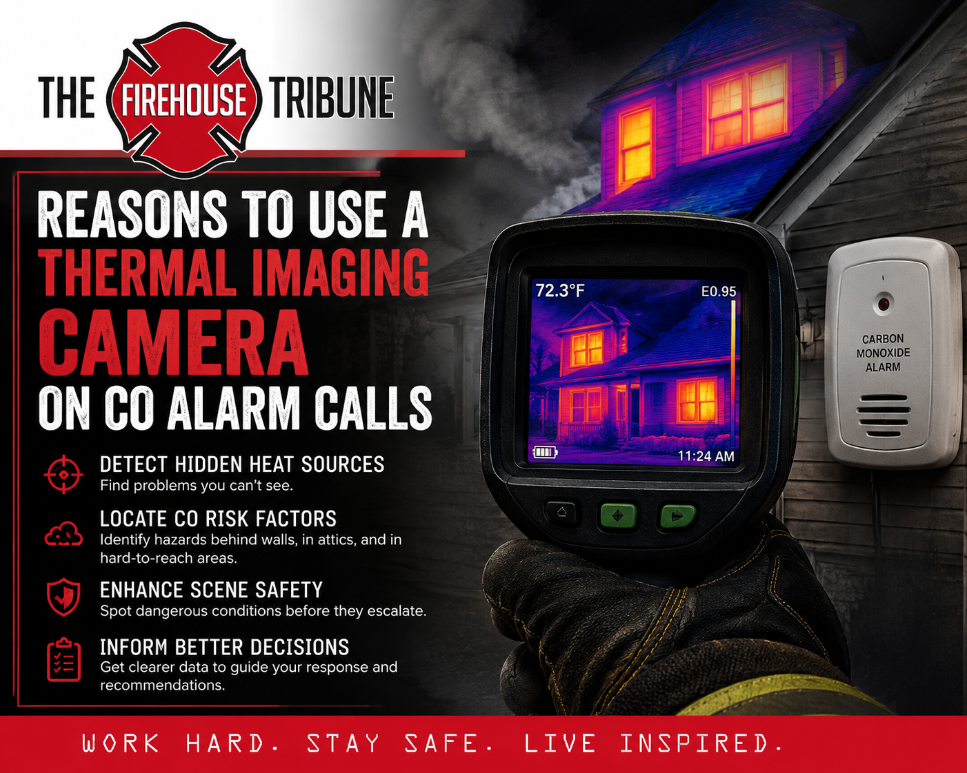 Reasons to Use a Thermal Imaging Camera on CO Alarm Calls