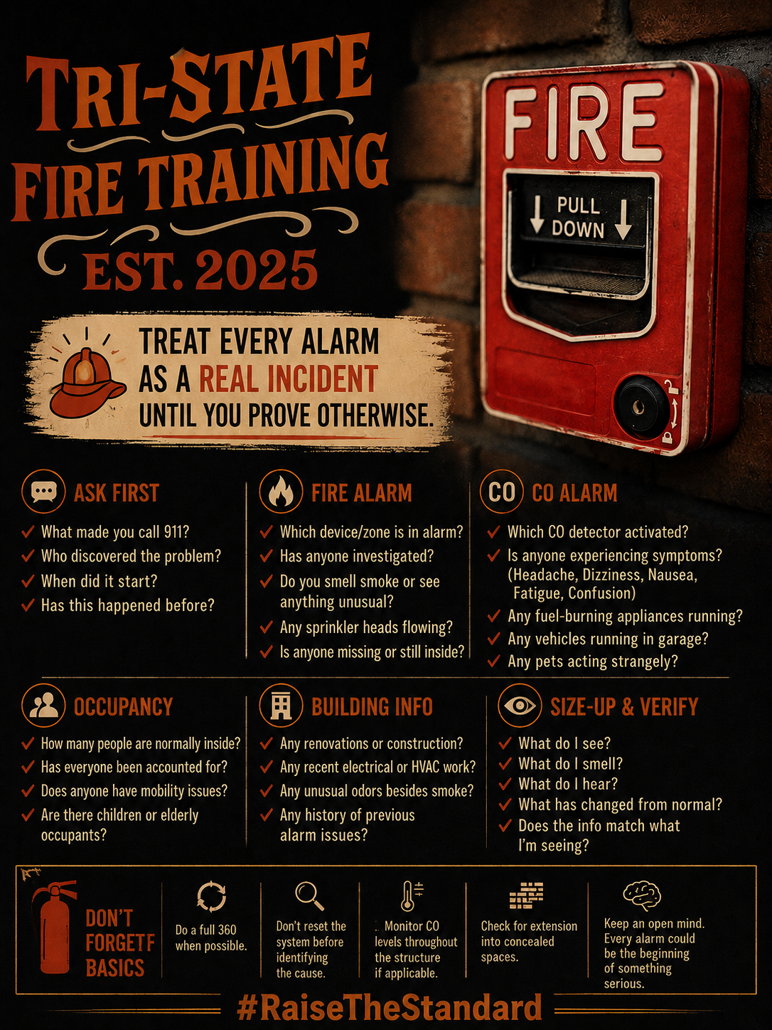 Fire Alarm? CO Alarm? Slow Down and Ask Questions.
