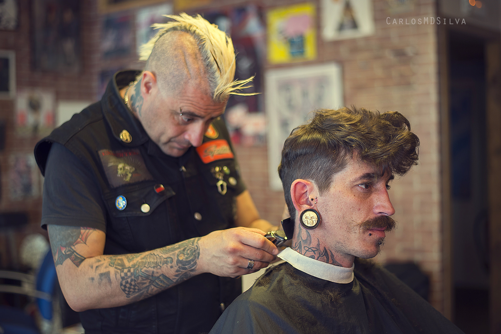 A Man and His Barber