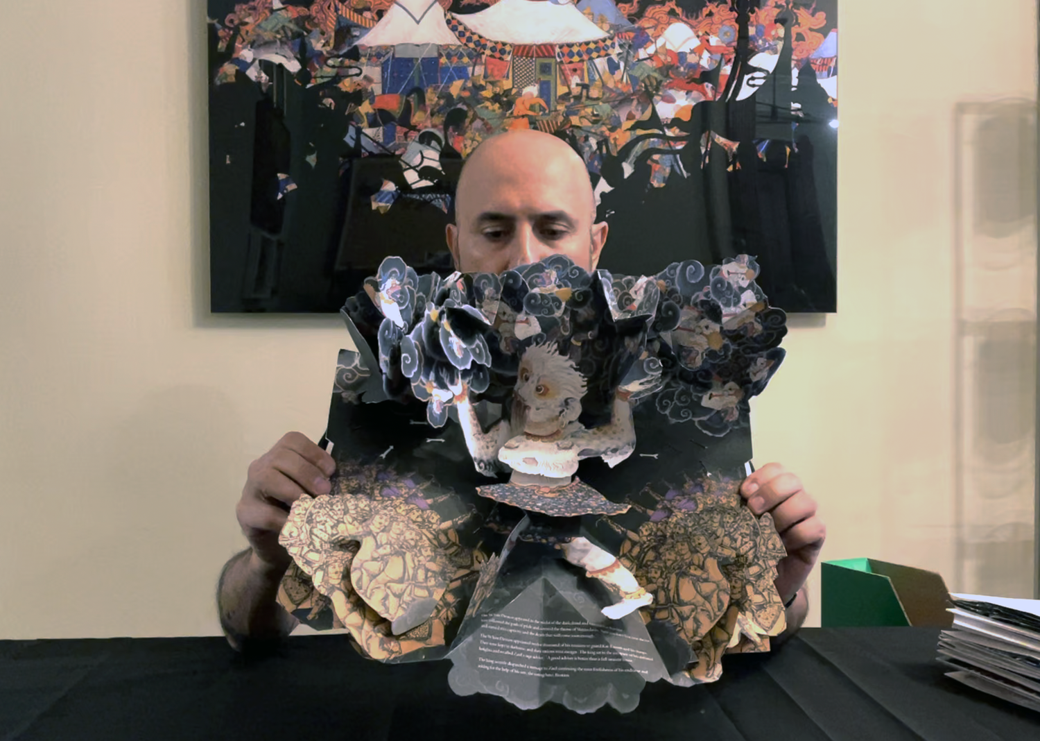 The Seven Trials of Rostam | A popup book