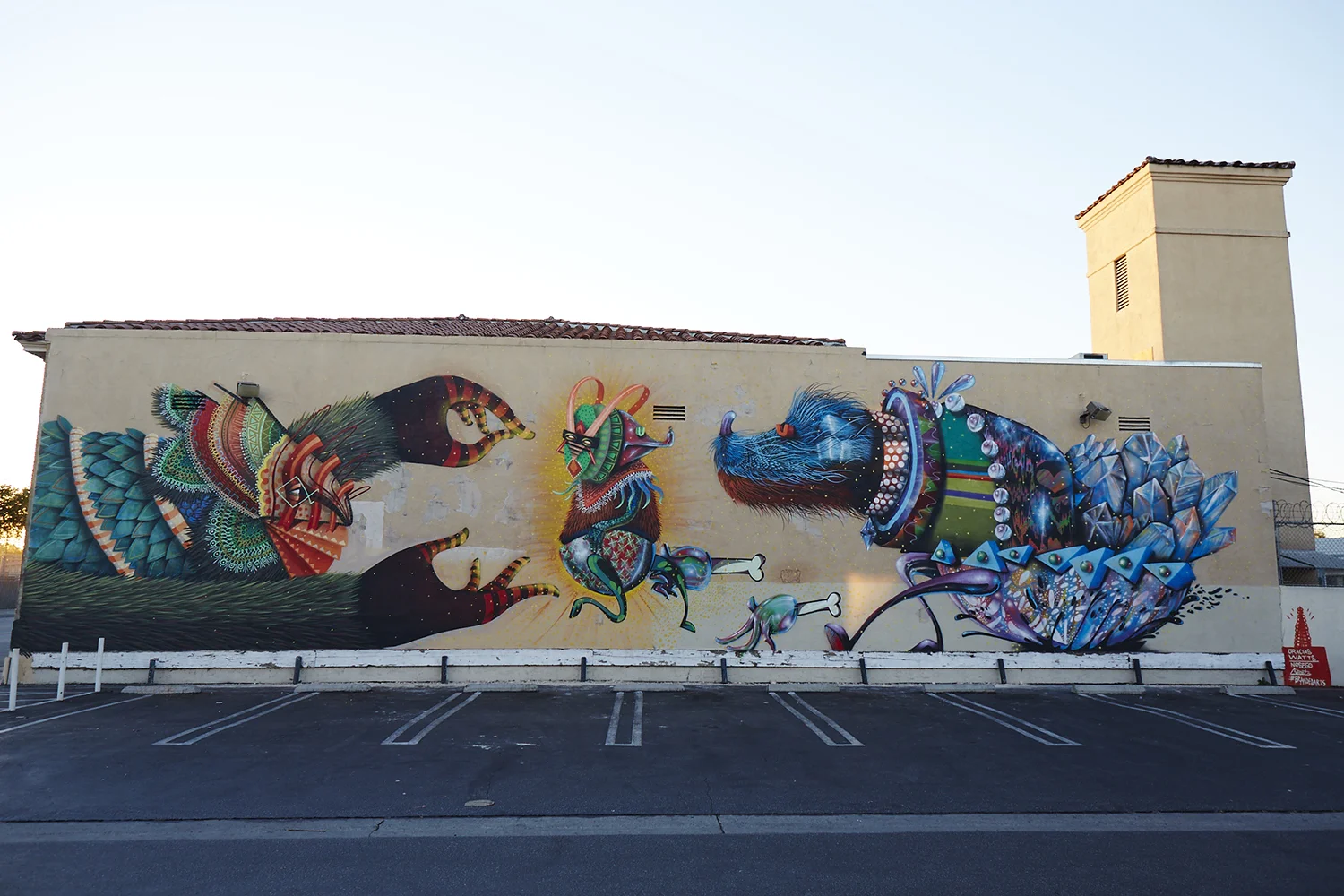 Collaboration with Nosego, Curated by Branded Arts and Thinkspace Gallery, Watts, CA, USA 2013