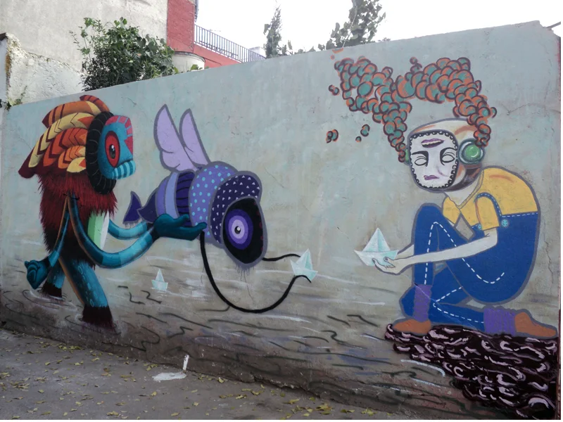Collaboration with Duxxy, Mexico City México 2011
