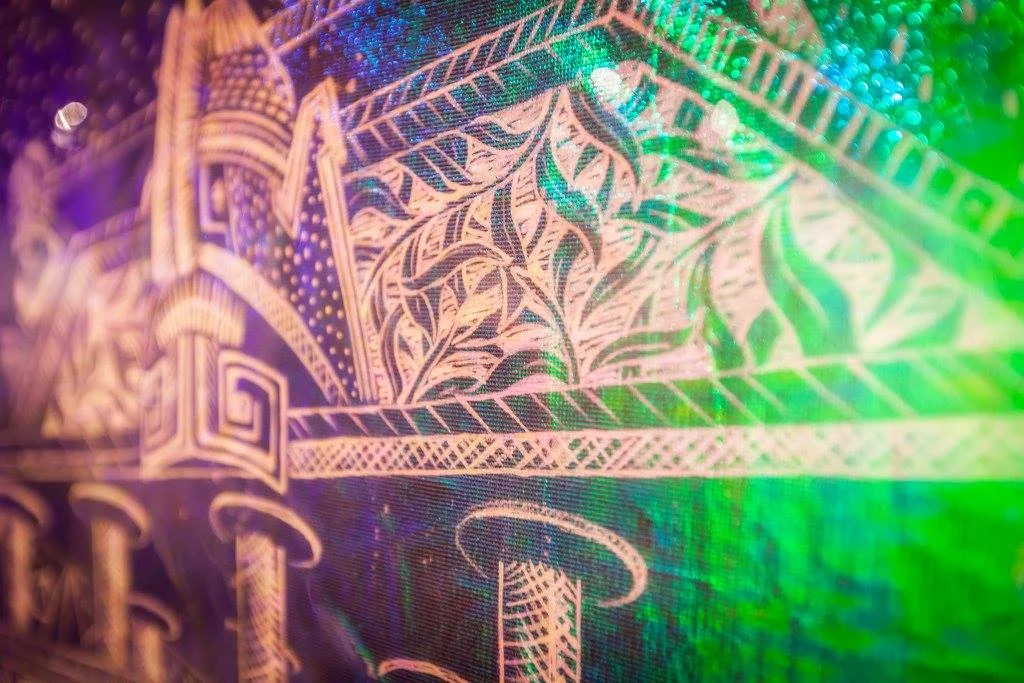 detail of Connection to the Stars