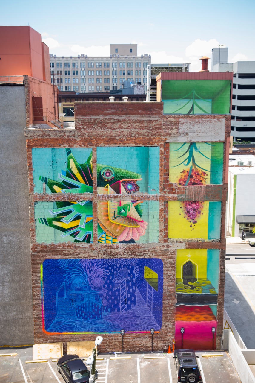 Nashville Walls Project, Tennessee, 2016 Image by Colin Day