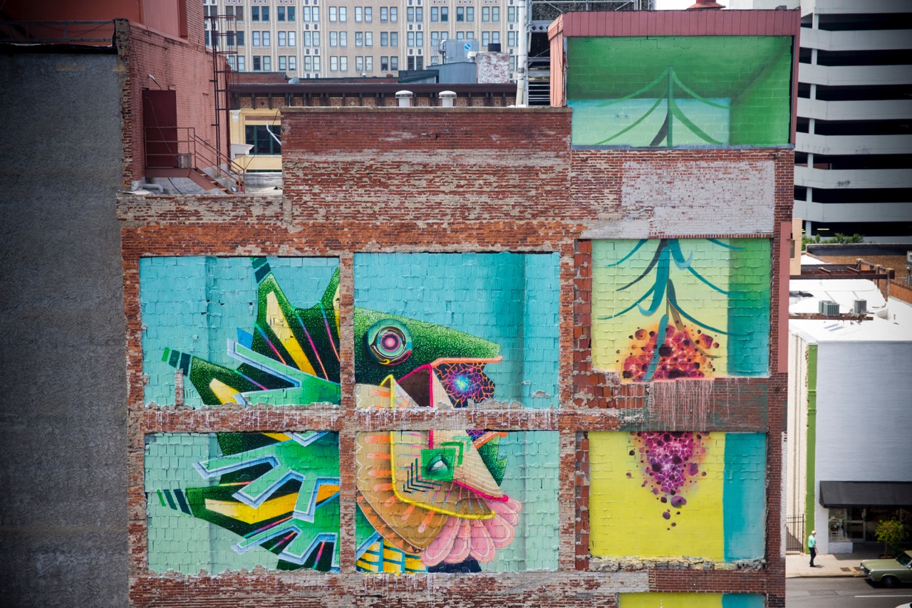 Nashville Walls Project, Tennessee, 2016 Image by Colin Day