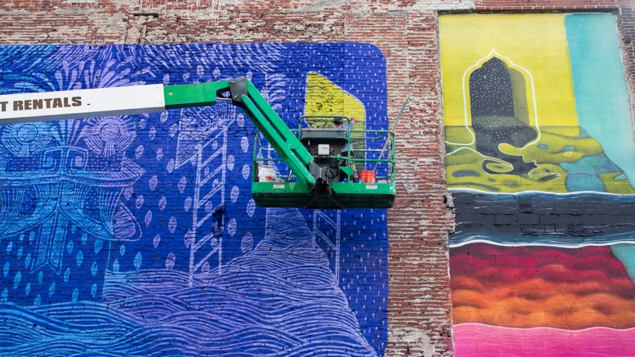 Nashville Walls Project, Tennessee, 2016 Image by Colin Day