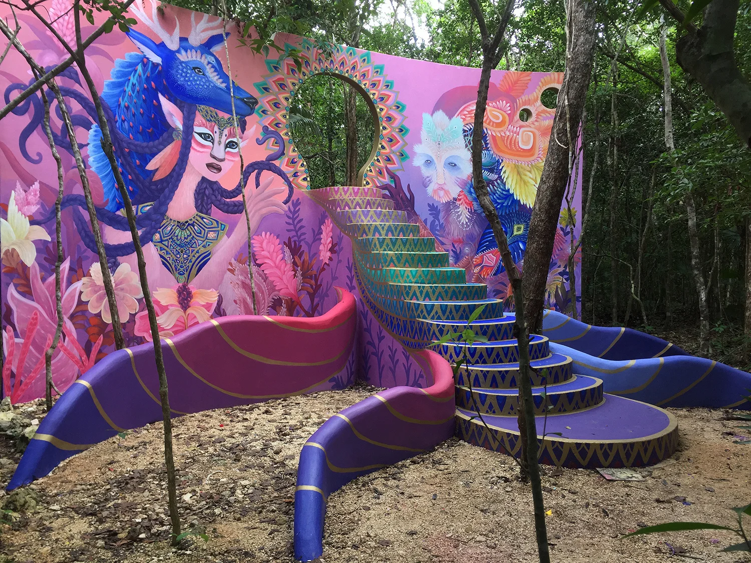Collaboration with Romina Romanelli, Holistka, Tulum, México 2018