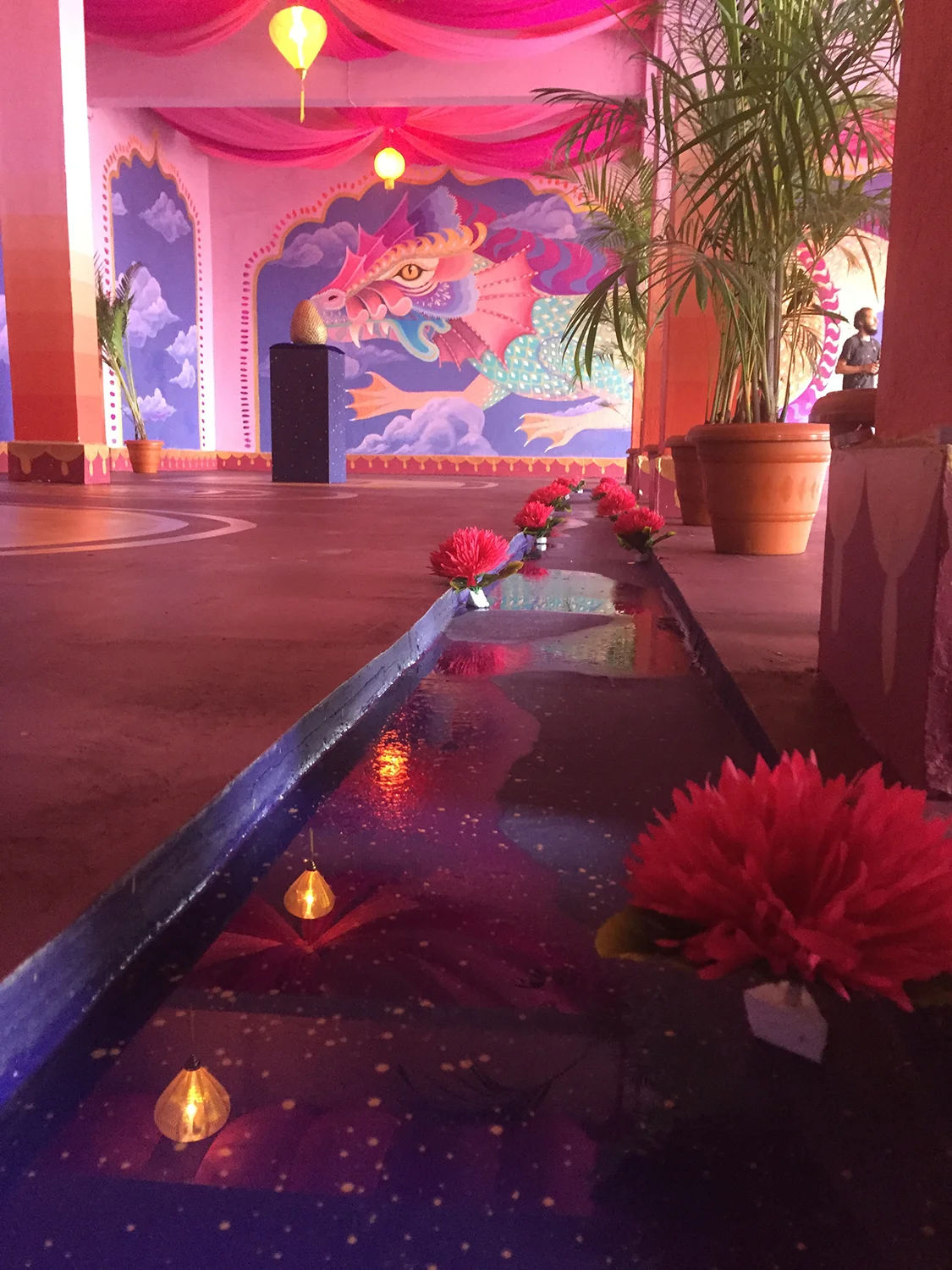 ‘Shunya’ Collaboration with Romina Romanelli, St+art India, Mumbai, India 2017