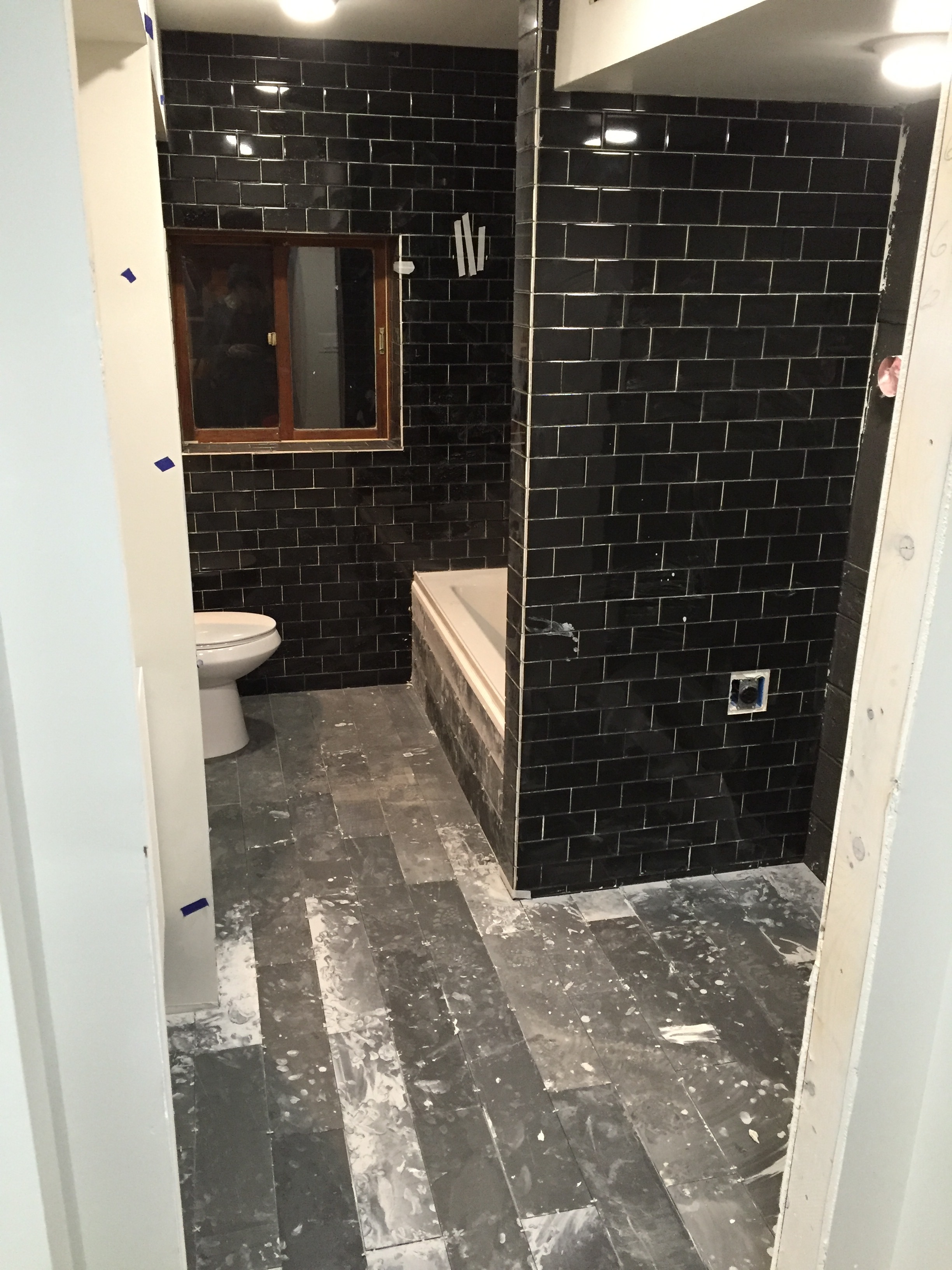 First floor bath