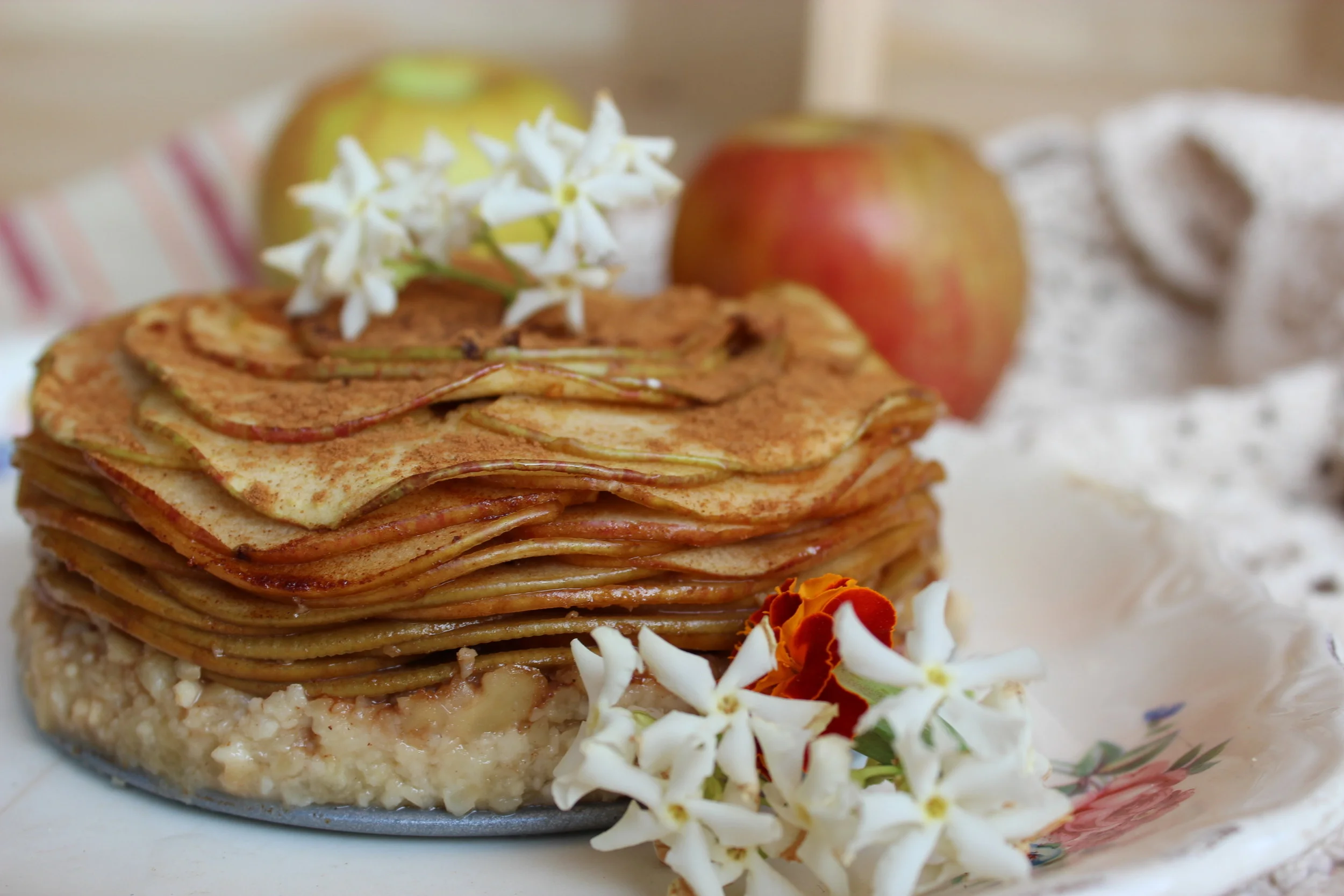 SUMMER SANDERS APPLE PIE TART