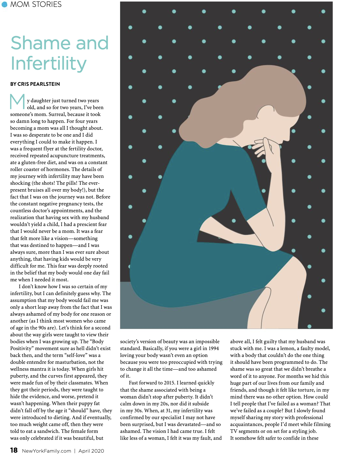 New York Family April '20 // Shame &amp; Infertility