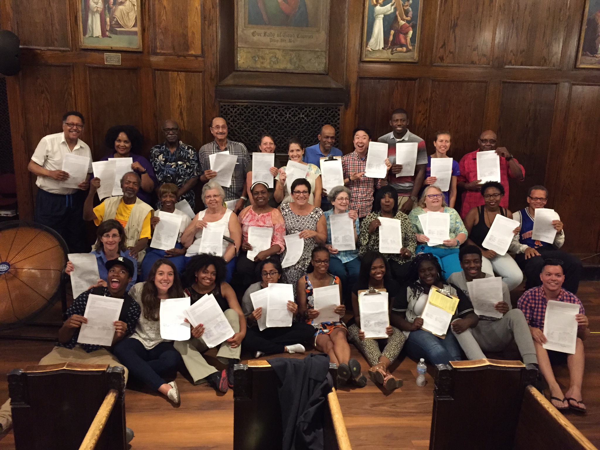 West Side residents culminate their 2016 summer campaign with 10,260 signatures from registered voters authorizing November ballot referendum for Expanded Mental Health Services Program (EMHSP)