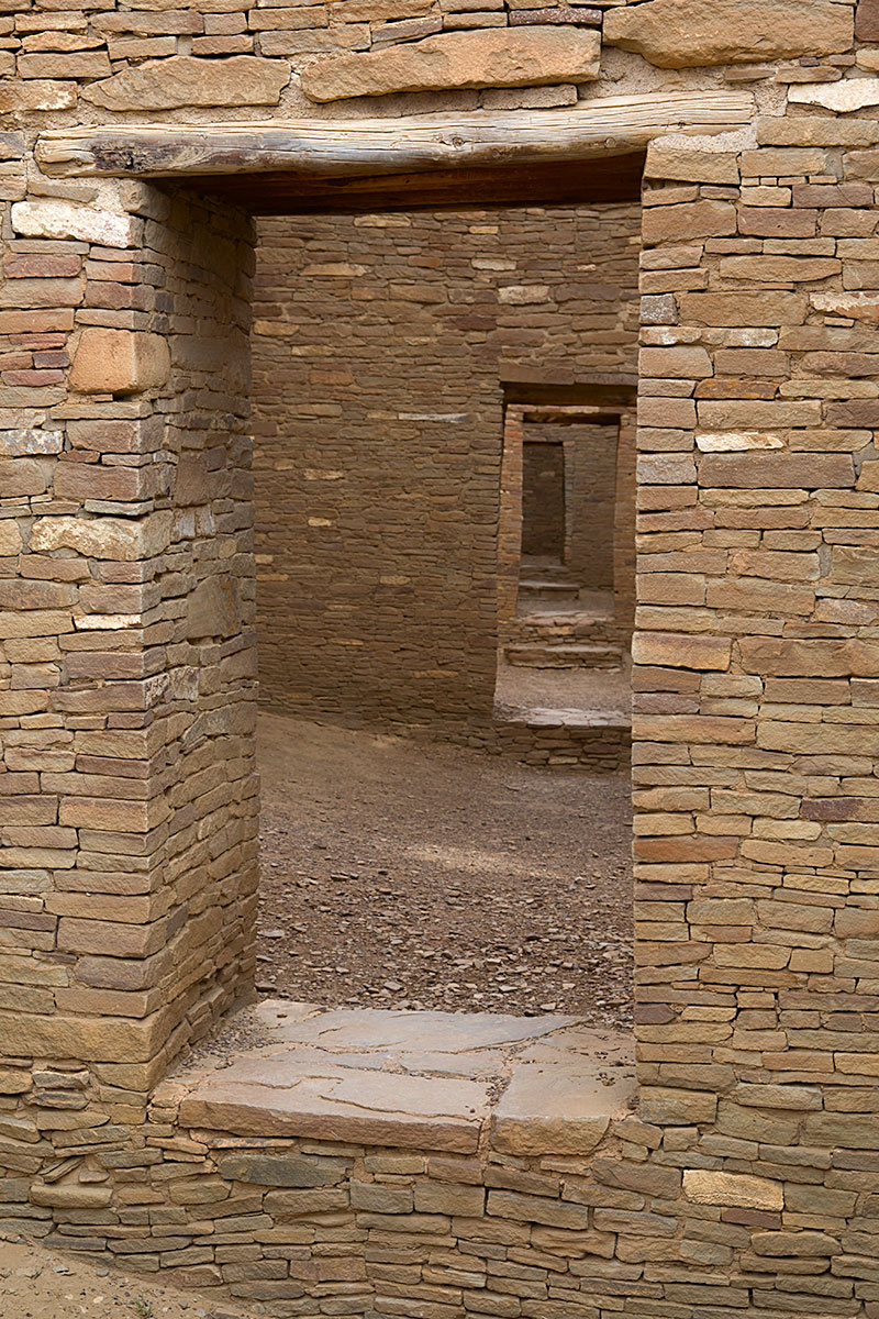 Doorways, Pueblo Bonito, Chaco Canyon, NM