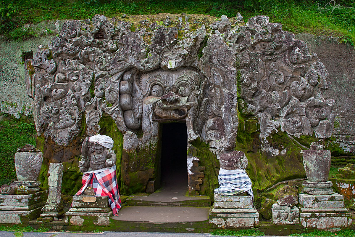 Temple entrance, Bali, Indonesia