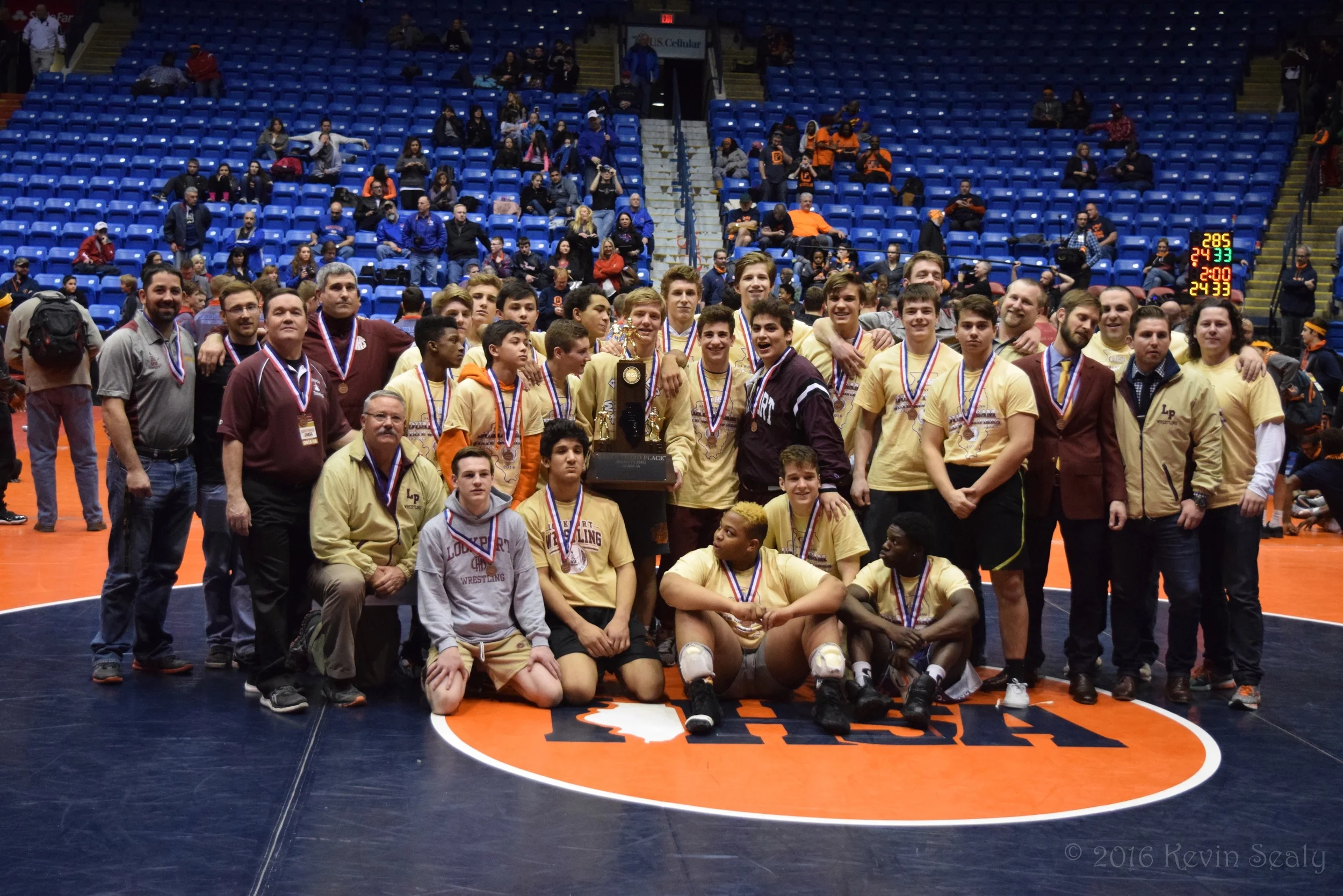 Lockport Takes 3rd at Dual Team State