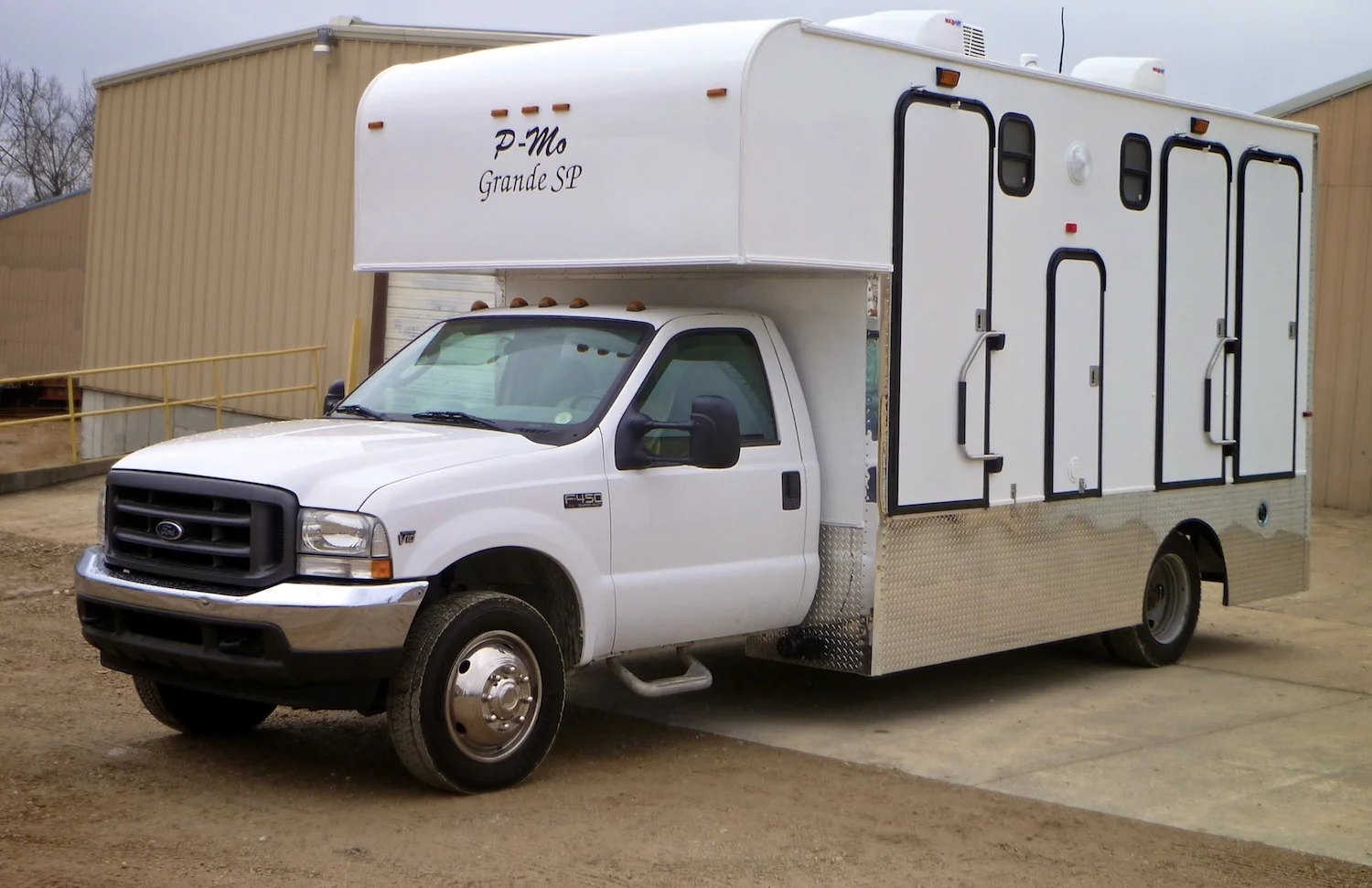 PMo MiniHoneywagon Portable Toilets Trailers & Truck — Elliott