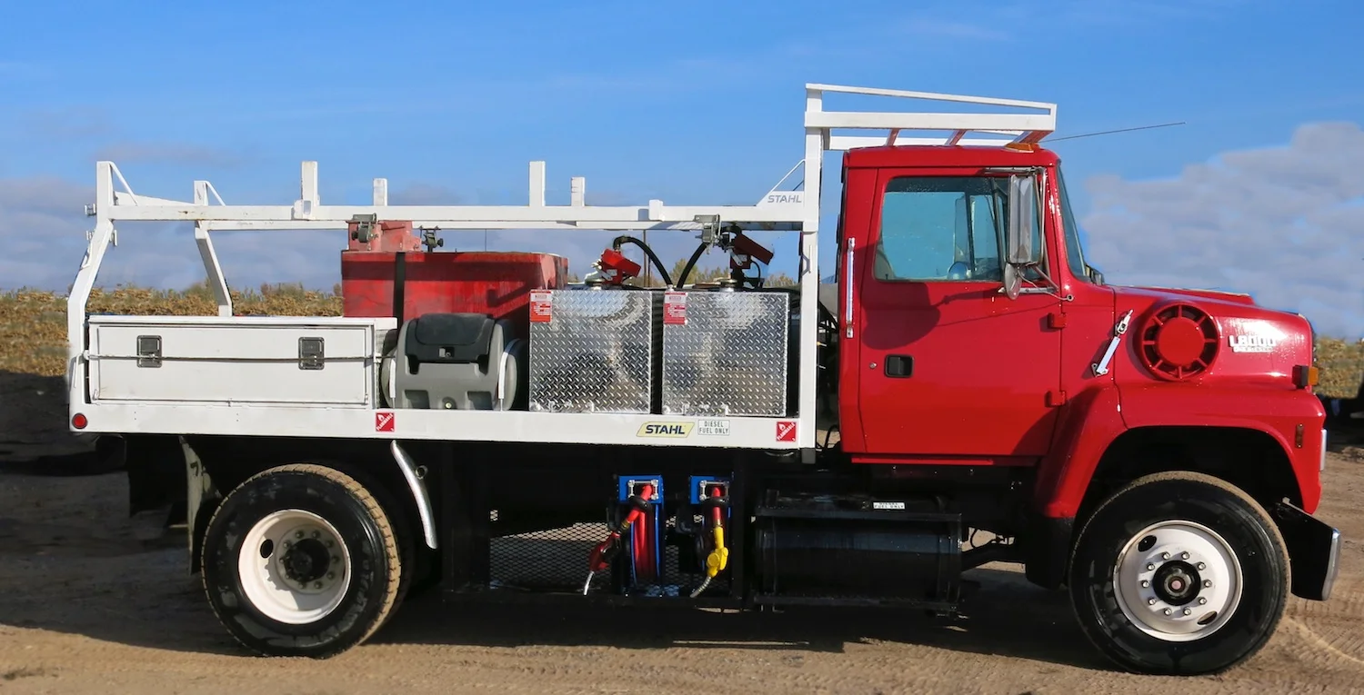 Fueler Trucks. Combo Fueler Trailers. "Low Boy" holds 660 gallons diesel & 75 DEF. Mobile Water Tanks/Water Buffalo. Also see Water Trucks. Call Wayne Elliott for details (505) 328-0909. ElliottLocationEquipment.com