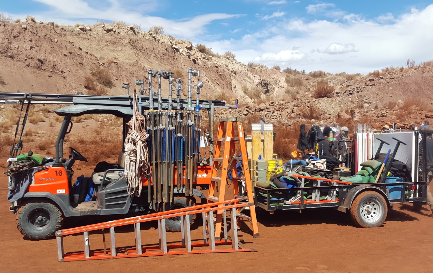 Our All Terrain Vehicles/Mules/Kubotas & utility trailers. Call Wayne Elliott for details (505) 328-0909. ElliottLocationEquipment.com