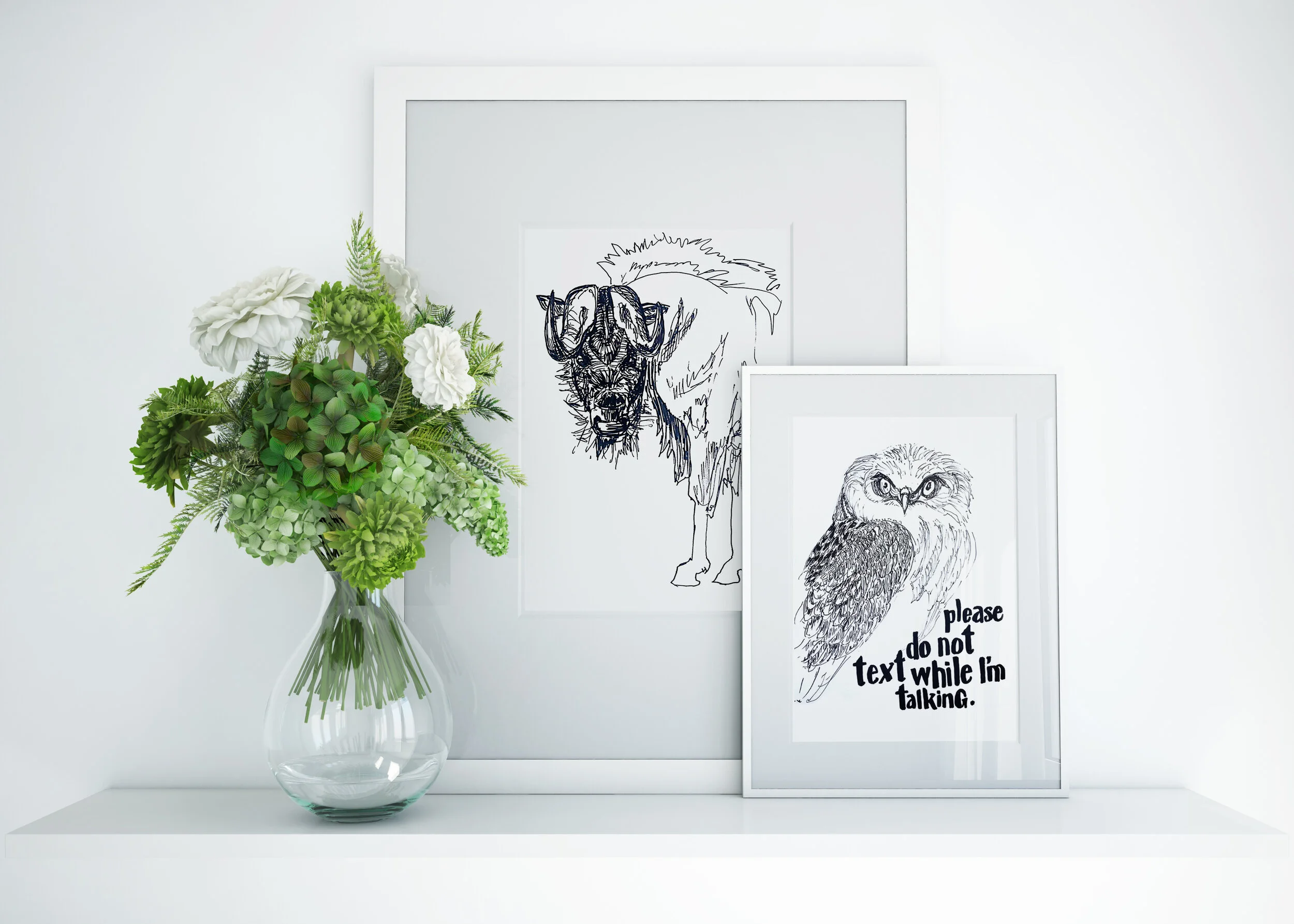 MY ROLE - Content creation for print and social media. For this project I used Adobe Photoshop and Analog Illustration.