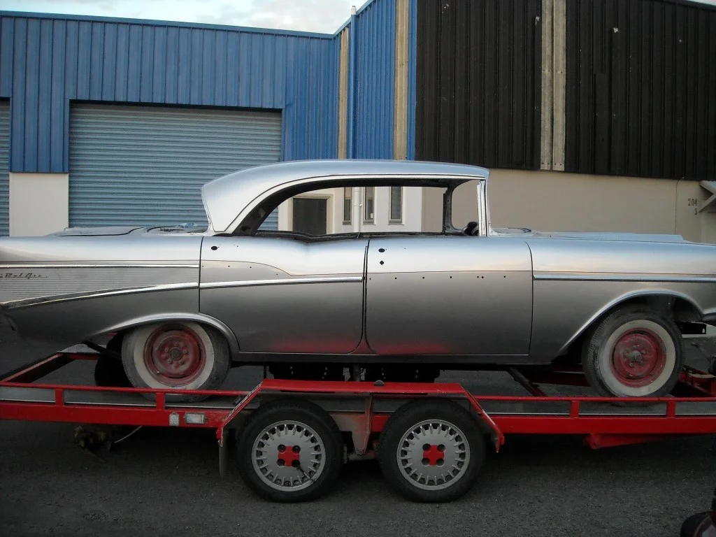 57 Chev Bel Air 4 Door Pillarless 1.JPG