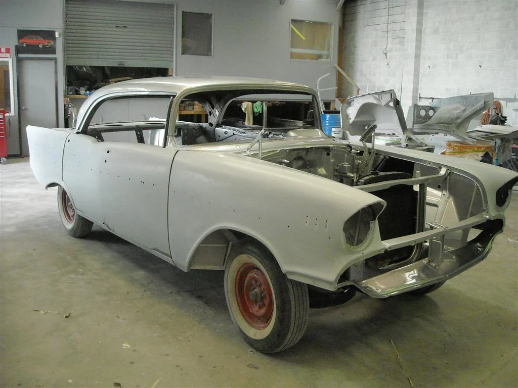 57 Chev Bel Air 4 Door Pillarless, 6.JPG