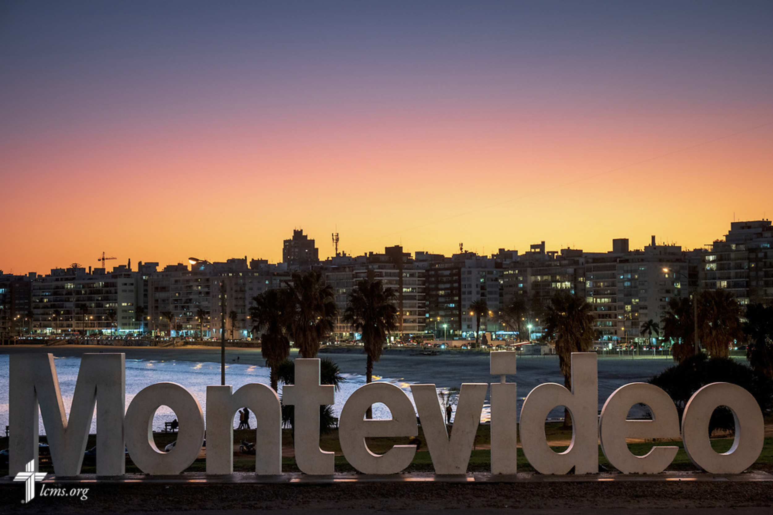   Photographs in Montevideo, Uruguay  The sun sets Monday, Aug. 29, 2022, in Montevideo, Uruguay. LCMS Communications/Erik M. Lunsford 