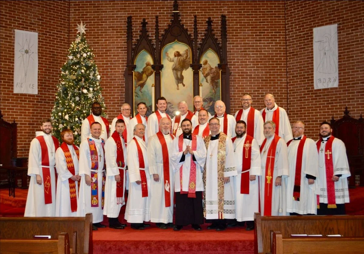 Many area pastors joined us for Phil's installation as pastor at Martini in the mission field of Baltimore on Epiphany, January 6.
