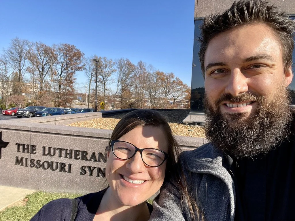 In November we visited St. Louis for end of service meetings at the International Center (LCMS Headquarters).